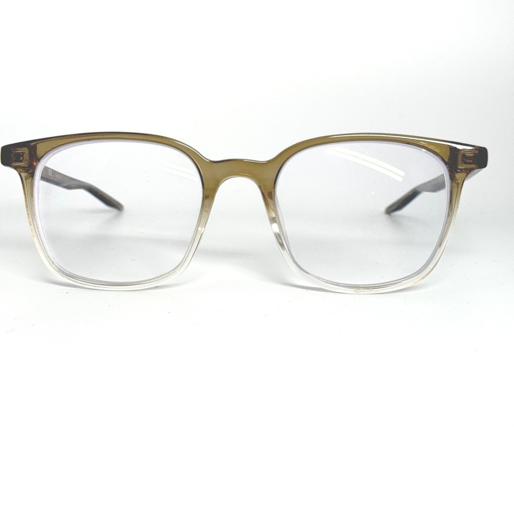 Nike 7124 211‎ Brown Fade Square Eyeglasses Frames 50-19-145 Mens Womens 22038
